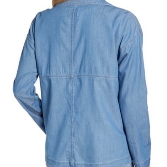 Caslon chambray utility jacket - Picture 2 of 7